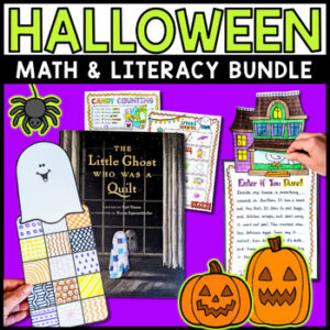 HALLOWEEN Crafts & Activities BUNDLE! Literacy, Math, Bulletin Boards, & Crafts