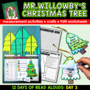 Mr. Willowby's Christmas Tree: Measurement Activities, Ornament Craft Template