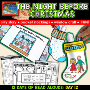 Twas The Night Before Christmas Activities & Crafts: SEL Stocking Writing Craft