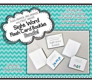 Dolch Pre-Primer, Primer, & First Grade Sight Word Booklet BUNDLE
