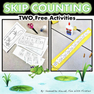 FREE Skip Counting by 2s 5s and 10s Craft & Math Worksheets: Count Centers