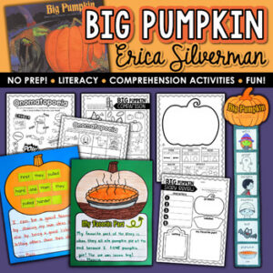 Big Pumpkin by Erica Silverman Halloween Read Aloud Crafts & No Prep Activities