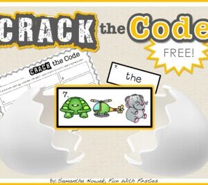 CRACK the Code: EGGciting Primer, Pre-Primer, First Grade Sight Word Practice