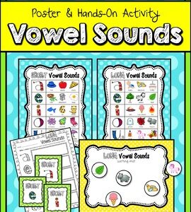 Vowel Sounds Posters and Activities