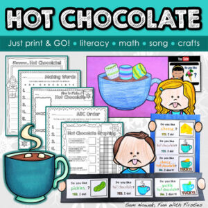 Hot Chocolate Craft | Winter January Activities | Hot Cocoa Day | Math FUN!