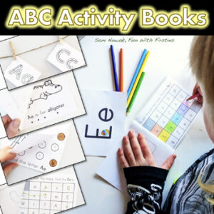 Alphabet Readers & Activity Books: a fun way to introduce the ABCs