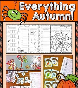 Everything Autumn: 15 Fall, Halloween, Thanksgiving, and MORE literacy centers